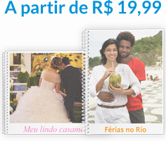 Mockups de FotoLivros Capa Flex Espiral.
