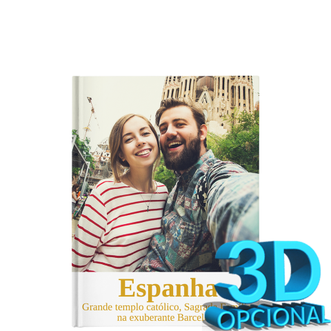 Mockup do FotoLivro 15x20 | A5-R | Capa Dura Foto.