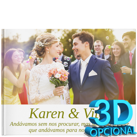 Mockup do FotoLivro 30x20 | A4-P | Capa Dura Foto.